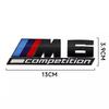 For BMW M3 M4 F07 F34 F30 F20 F10 E60 E46 E53 G01 Sticker 3D Car Decorative accessories M Badge Emblem Decoration Accessories BU1