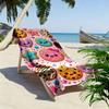 Cute Kawaii Cookies and Sprinkles Design Beach towel quick-drying for travel outdoor sports jogging beach and swimming