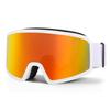 Double-layer anti-fog ski goggles, cylindrical lenses, high-definition, wide field of vision, mountaineering goggles, outdoor adult unisex ski