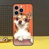 Cartoon Chihuahua Dog Phone Case For iPhone 13 12 14 11 16 15 Pro Max Plus Mini 7 8 X XR XS Max Cover