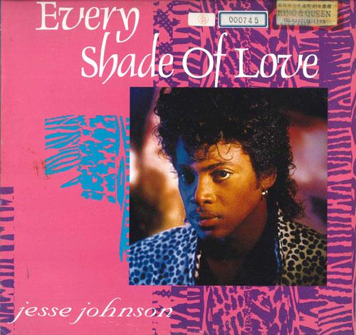 12-дюймовая пластинка JESSE JOHNSON Every Shade Of Love C12Y3252PROMO AM 1988 Япония СоулФанк Б/У