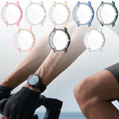 Чехол для часов TPU с имитацией бриллианта, защитный чехол для умных часов Garmin Venu 3/3S, унисекс, с гальваническим покрытием, мягкий чехол