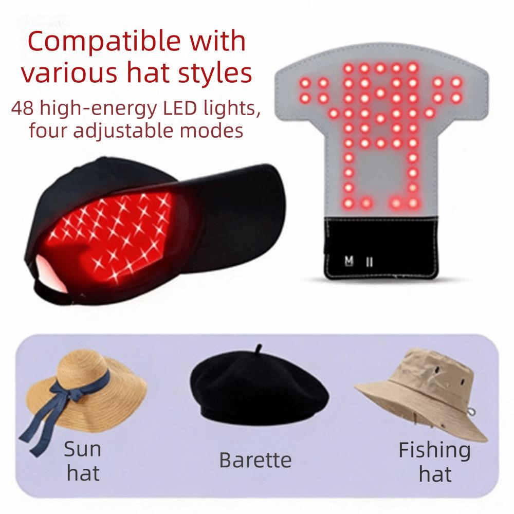 48/70 LED Hair Growth Device Red Blue Light Laser Hair Care Cap for Men and Women