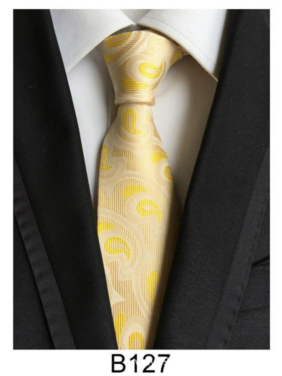 Мужской галстук ручной работы из полиэстерового шелка – повседневный, официальный или профессиональный