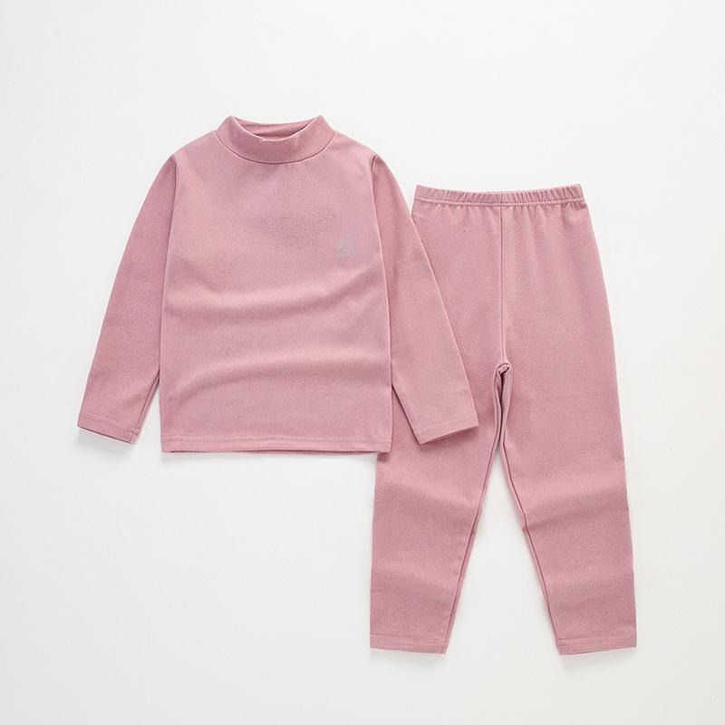 Осенне-зимний термокостюм для девочек, комплекты одежды для мальчиков и девочек, теплая детская одежда ярких цветов