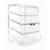 Clear Bakery Display Case Transparent for Café Operators