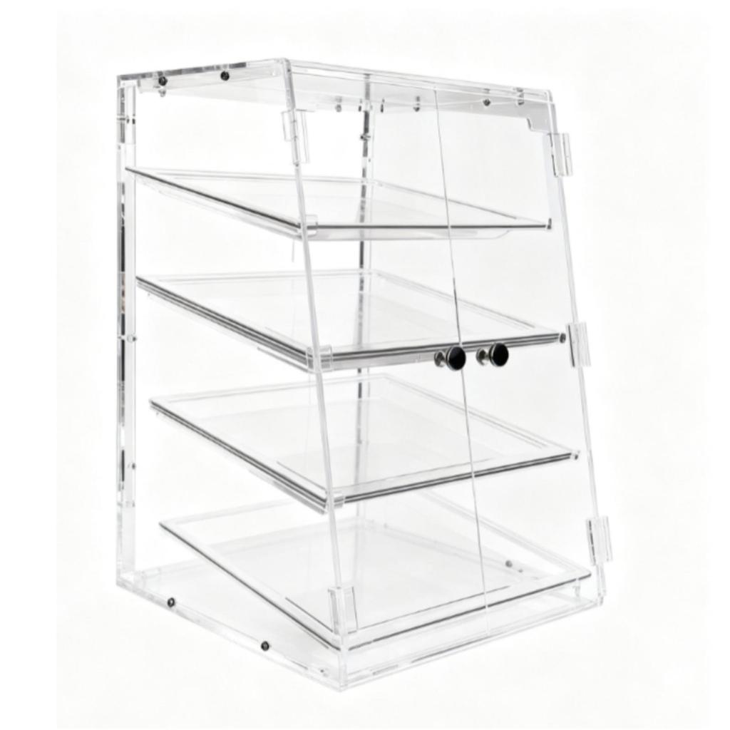 Clear Bakery Display Case Transparent for Café Operators