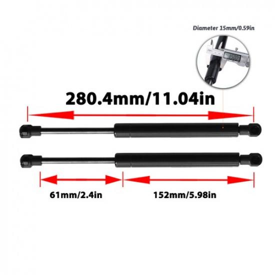 Rear Trunk Tailgate Gas Shock Struts Lift Support For Ford Focus Sedan 2Pcs
