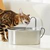 3.2 L Cats Drinking Fountain with with Viewable Window Pet Water Dispenser with Recirculate Filter for Clean Water