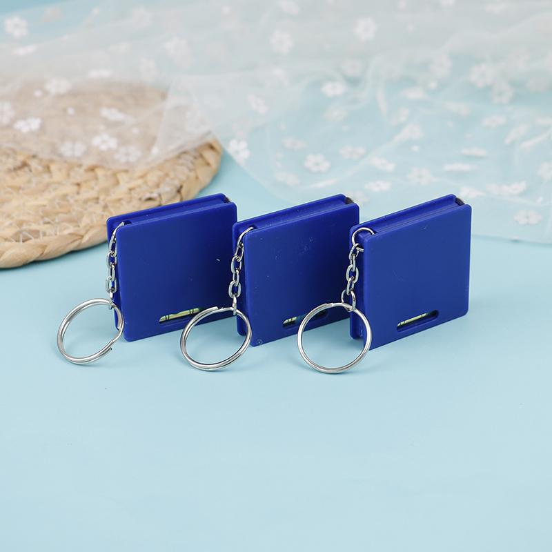 Tape Measure With Key Chain Portable Retractable Ruler Centimeter/Inch Ruler