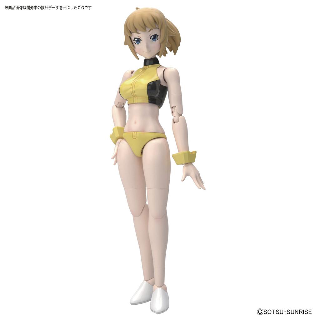 HGBF Gundam Build Fighters Uiningu Fumina Scale Plastic Model 1/144 Color-coded