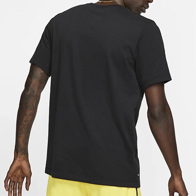 Nike LBJ Dry Tee Джеймс Принт Футболка Мужская Черная Мужская BV8316-010