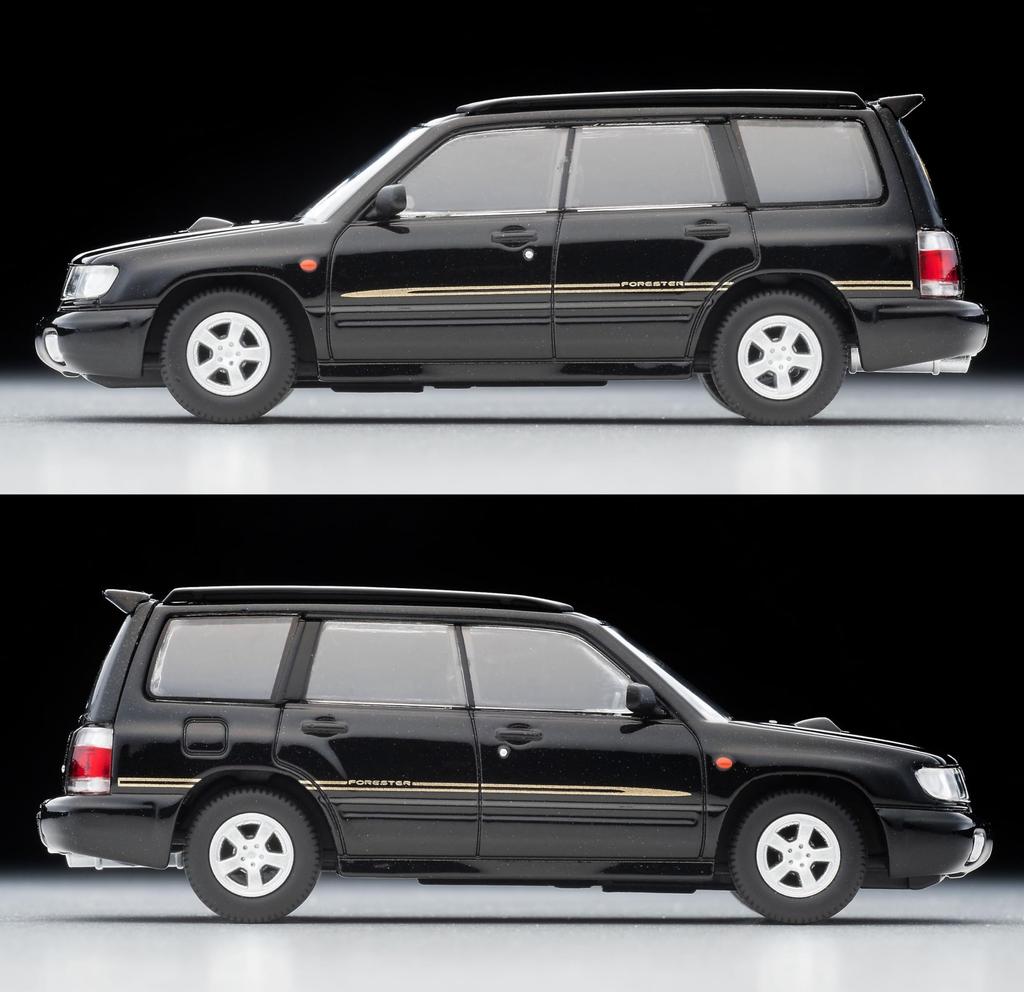 TOMYTEC Tomica Limited Vintage Neo Subaru Forester Black 97 Year Готовый продукт LV-N327a S/tb