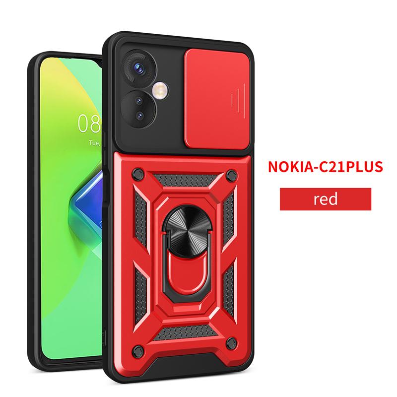 Для Tecno Spark 8C 9 чехол Slide Lens Armor телефон чехол для Tecno Spark Go 2022 Spark 8 9 Pro автомобильный магнитный держатель кольцо задняя крышка