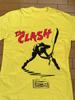Новая коллекция Футболка The Clash Band Подарок для фаната S-2345XL Желтая футболка Унисекс Футболка с принтом
