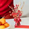 Chinese Year Decoration Feng Shui Decor Desktop Ornament Ceremony Handmade Good Luck for Home