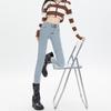 New Autumn and Winter Casual Versatile Jeans Women's Autumn and Winter High Waist Skinny Small Feet Pencil Jeans