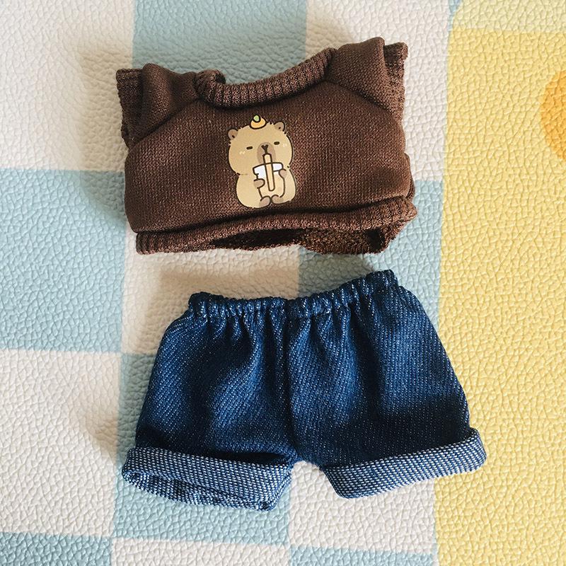 Cute 17cm Vinyl Plush Doll Outfits Blind Box - LaBuBu Pendant Dress Accessories