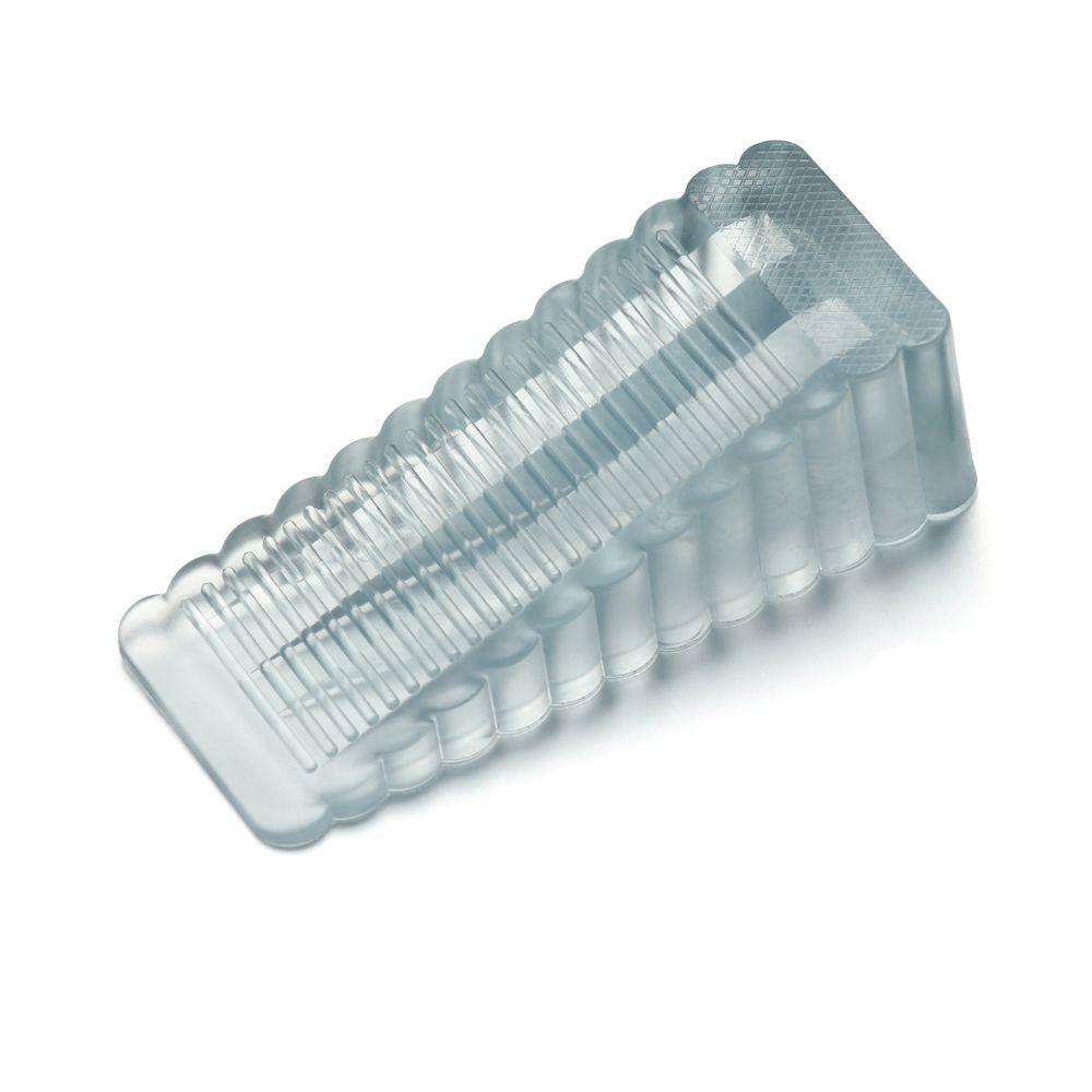 Home Non Punching Self Adhesive Floor Block Door Wedge Door Stopper Wall Protector