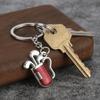 Спортивный Стиль Брелок для Ключей с Подвеской в Виде Клюшки для Гольфа Классический Дизайн Держатель для Ключей Подарок на День Рождения