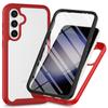 For Samsung Galaxy S26+ Clear Case PC + TPU Phone Back Cover with PET Screen Film