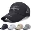 Summer Hat Men's Long Brim Baseball Cap Sunscreen Sunshade Breathable Mesh Cap Outdoor Fishing Cap