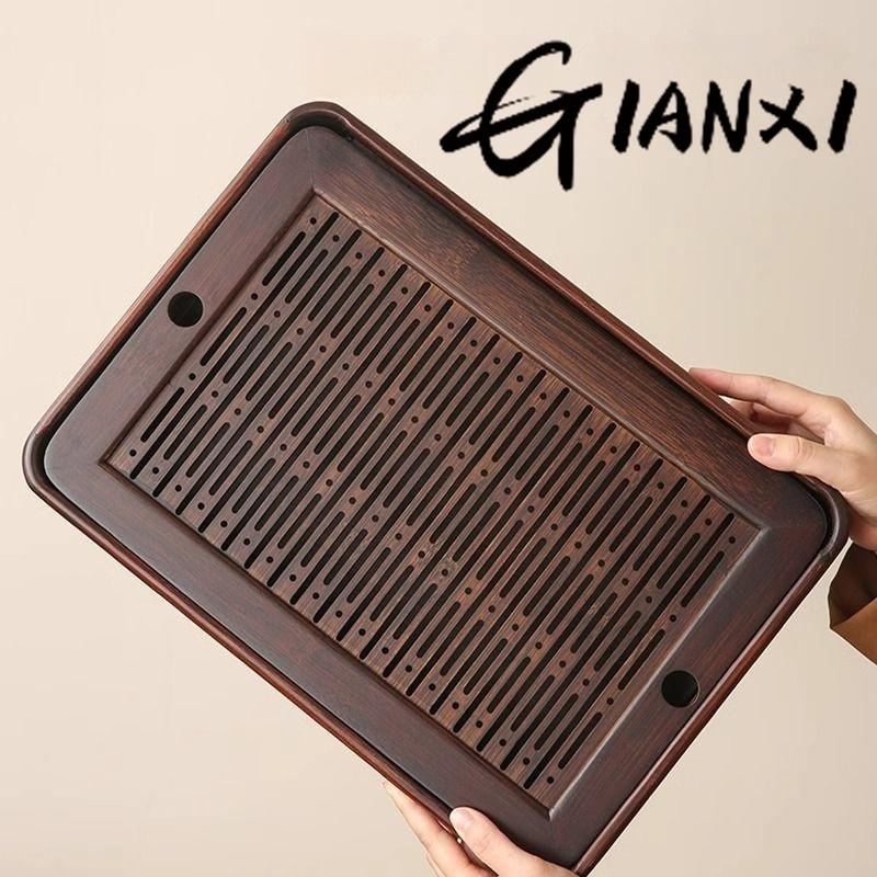 Чайный поднос, маленький, сухой, батарейный, сливной, чайный сервиз Sea Kung Fu, аксессуары, чайный столик, поднос для воды, отдельный дизайн