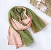 New Linen And Cotton Scarf Long Color Patch Scarf Shawl Autumn Winter Warm Artistic Woman Scarf 79x190cm