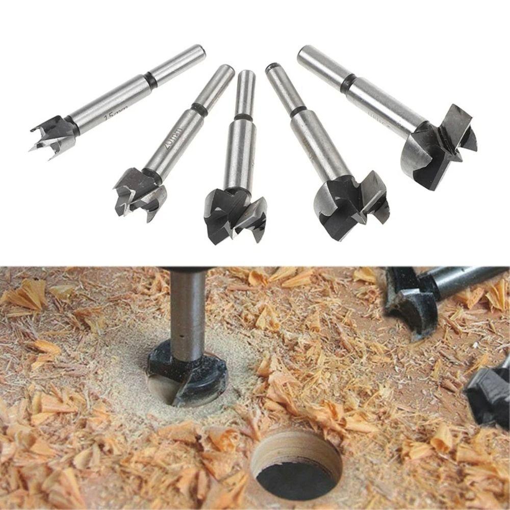 Self Centering Auger Drill Bit Set Carbon Steel Boring Drill Bit Woodworking