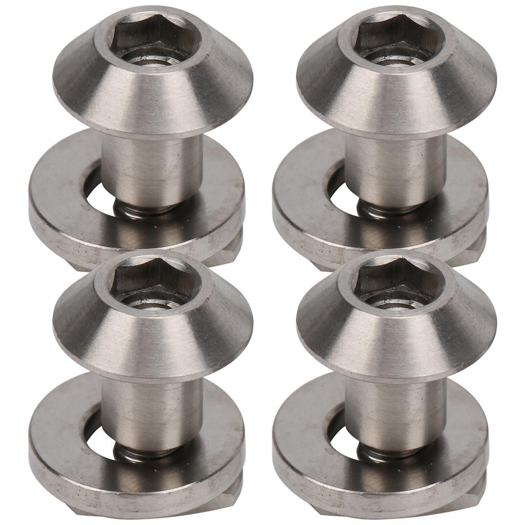 Titanium Alloy Disc Brake Bolt Nut Set for Brompton Folding Bike Modified Accessory J Type