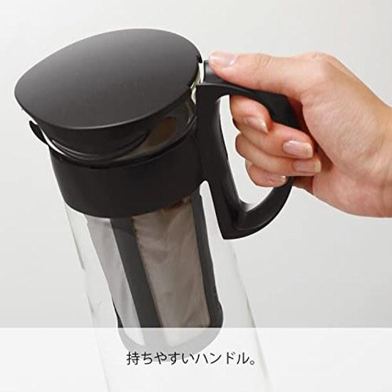 HARIO Cold Brew Coffee Pot Black 1000mL Pitcher Made Japan MCPN-14-B