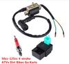 12V Ignition Coil + 5 Pin CDI + Spark Plug Chinese ATV Quad 50 70 90 110 125 Cc