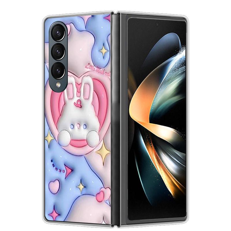 Для Samsung Galaxy Z Fold6 Fold5 Z Fold 2 3 4 5 6 Fold5 Чехол для телефона астронавт Силиконовая задняя крышка Для Galaxy Z FOLD 6Funda Coque