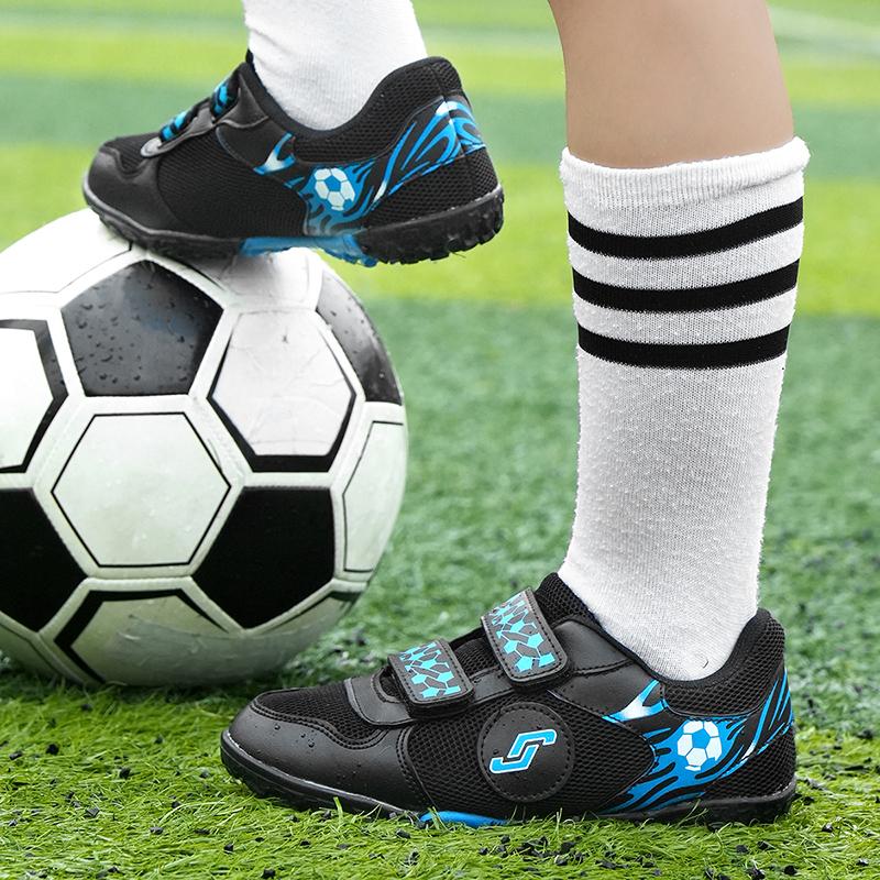 Детские Футбольные Бутсы Молодежные Короткие Шипы На Липучке Футбольные Бутсы Тренировочные Мальчики Дети Футбольные Бутсы