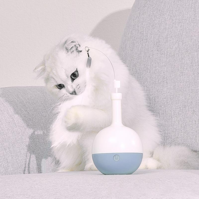 Игрушки для кошек, выдающие лакомства, забавные интерактивные игрушки для кошек, домашних животных, котят, для тренировки, потребляющие энергию, для игры, расслабления