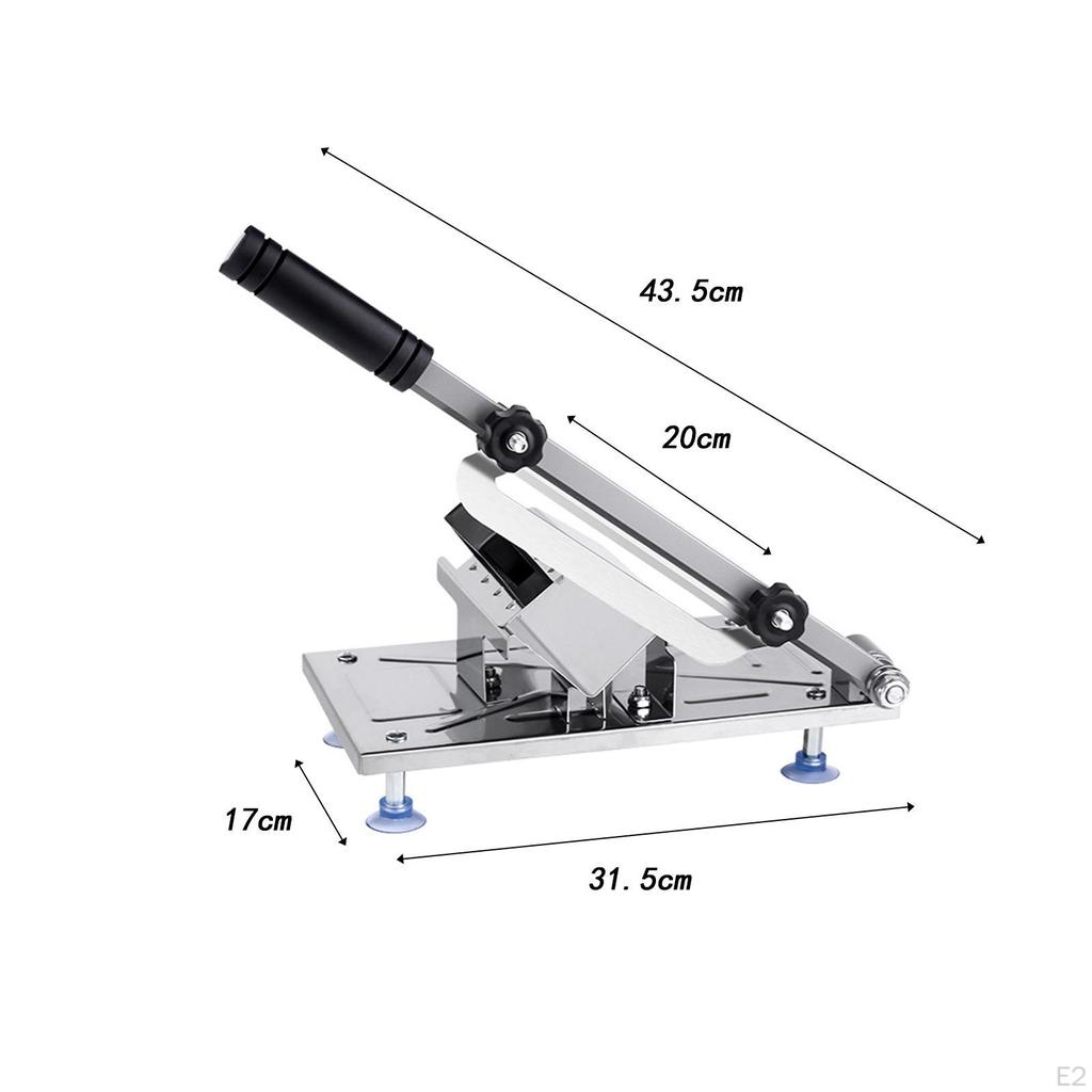 Машина для резки замороженного мяса, говядины, баранины, баранины, нарезки рулетов для горшка
