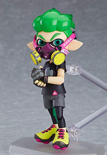 Figma Splatoon/Splatoon 2 Мальчик DX Издание Без масштаба Пластиковая Раскрашенная Артикулированная Фигурка (Переиздание)
