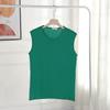 Sleeveless T-shirt Men's Large Size Basketball Vest Sports Short Sleeve Fitness Singlet Sling Pure Color Sleeveless Top
