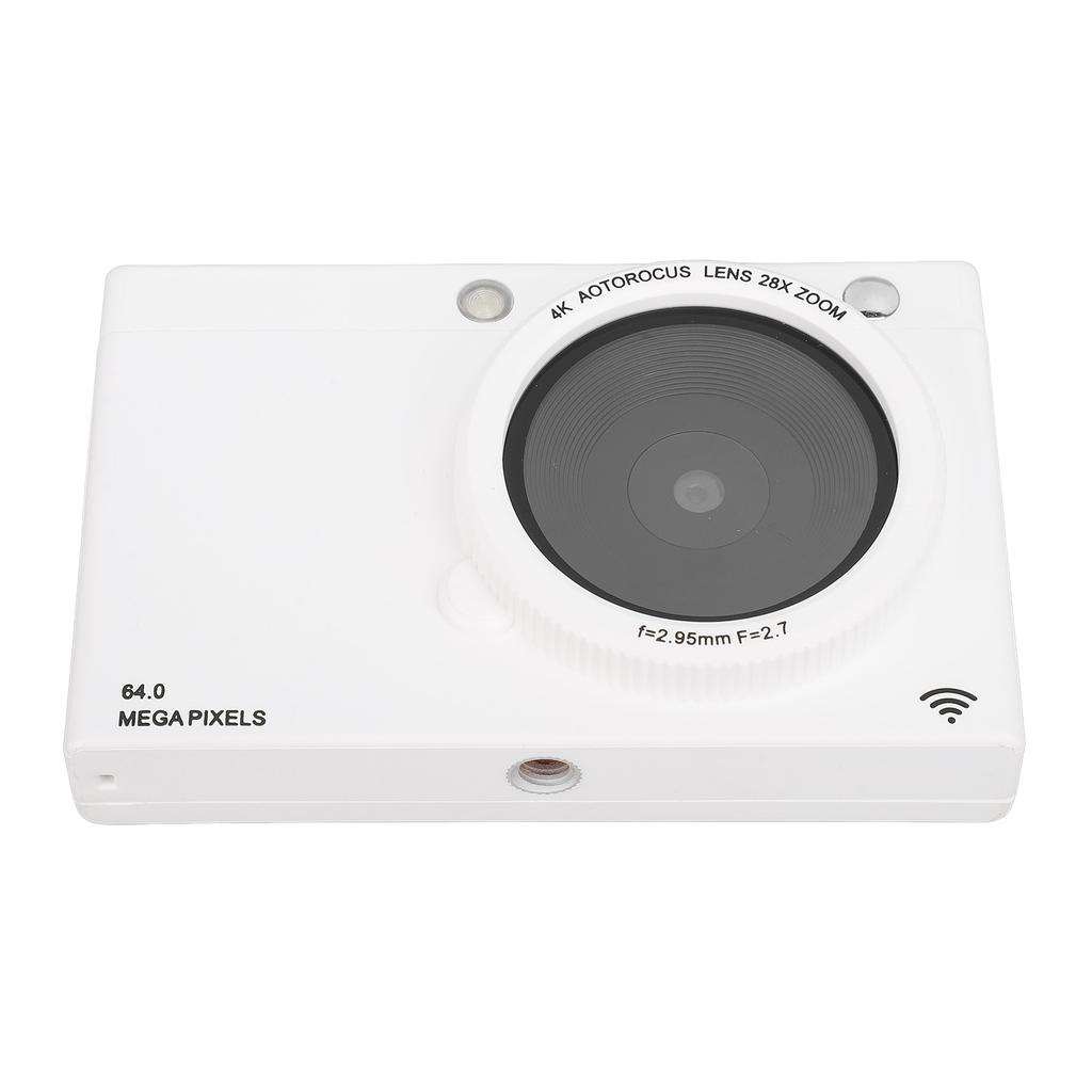 4K Digital Camera Wireless 2.83 Inch 28X Digital Zoom MP3 Autofocus Retro Compact Small Camera with 