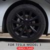Для Tesla Model 3 2019-2025 автомобильный колпак ступицы 18-дюймовый клетчатый производительный сменный колпак колеса автомобильный колпак ступицы полный обод крышка 4 шт.