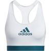 Dont Rest Alphaskin Bra Letter Logo Print Medium Support Quick-Dry Sports Bra Women Underwear Light-Blue GM2818