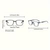 4PCS Fashion Anti-Blue Light Reading Glasses Ultra-Light Eye Protection Readers Eyewear Unisex Elegant Presbyopia Glasses