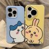 Силиконовый чехол для мобильного телефона «Два в одном» Креативный для iPhone15 Трехмерный Смешной для Защитного чехла для мобильного телефона Apple Хуацянбэй
