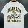 Colorado Buffaloes Looney Tunes , Университет Колорадо Репринт Унисекс Футболка