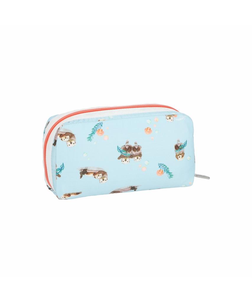 Прямоугольная косметичка Lesportsac 'Плавающая морская выдра' [6511.Hg31]