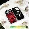 Спортивный чехол для телефона Charles Leclerc для iPhone 17, 16, 15, 14, 13, 12, 11 Plus, Pro, магнитный, для беспроводной зарядки Magsafe