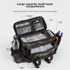 Multi-Function Fishing Gear Bag: Lure Storage, Waist Pack, Shoulder Backpack, Messenger Bag, Rod Carrier