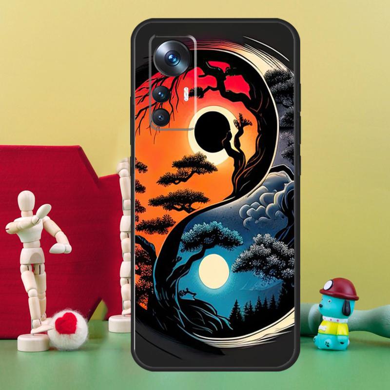 Восемь Триграмм Тайцзи Инь Ян Для POCO F5 X3 X4 X5 Pro M5 F3 F4 GT C40 Чехол Для Xiaomi 13 12 11 Lite 11T 12T Pro Обложка