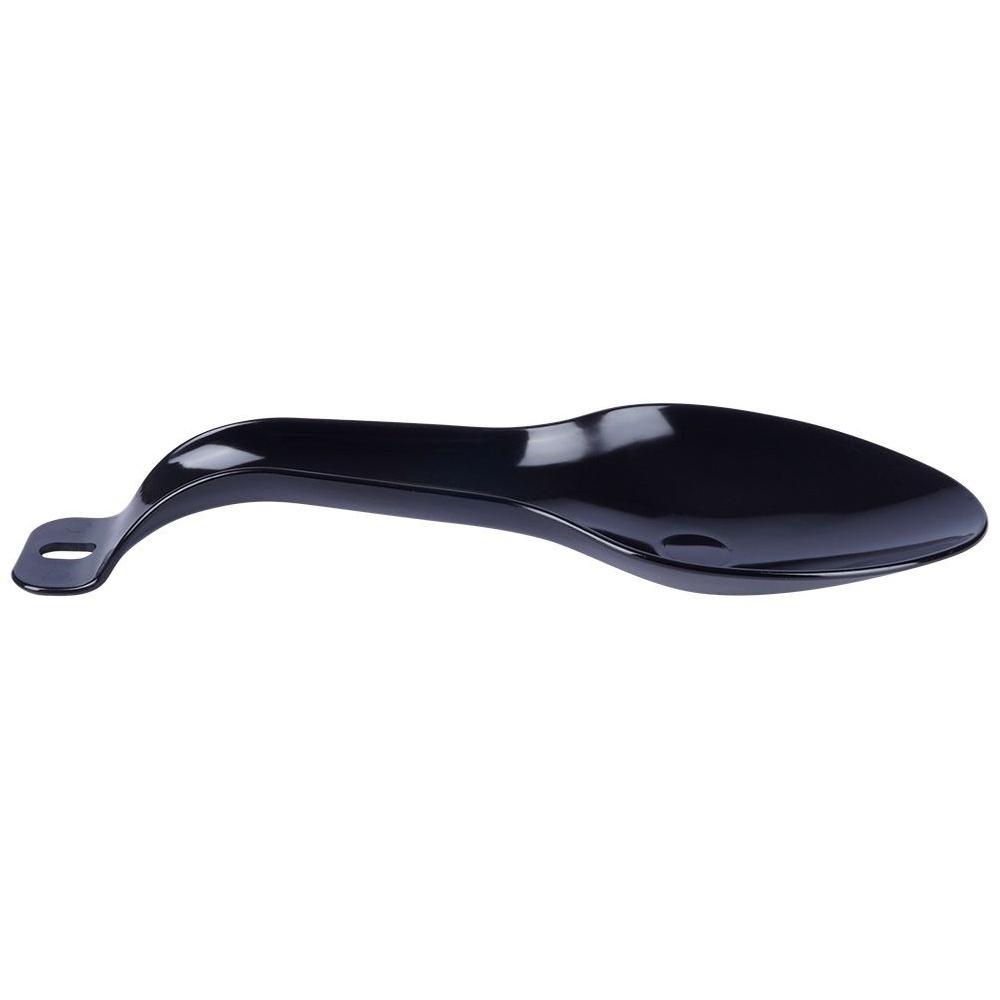 Black ladle and spoon stand