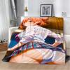 Picnic Throw Blanket for Sofa Luxury Bedding Hentai Home Interior Home and Decoration Fluffy Soft Blankets Characters Knee Nap &